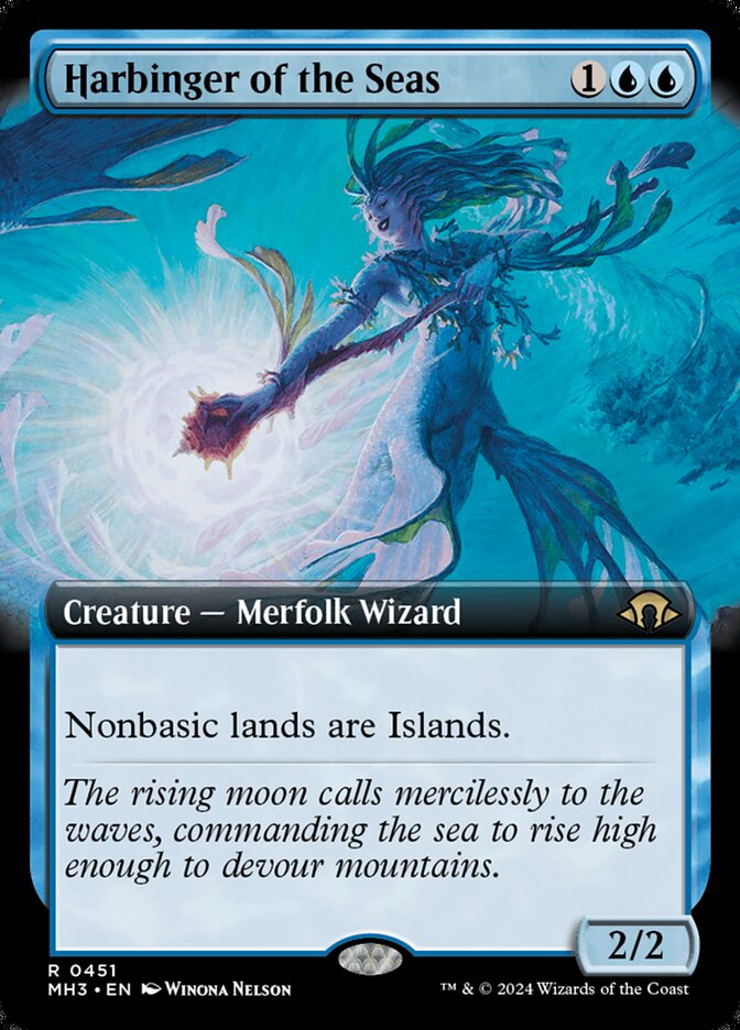 Harbinger of the Seas — Modern Horizons 3 #451 (Foil)