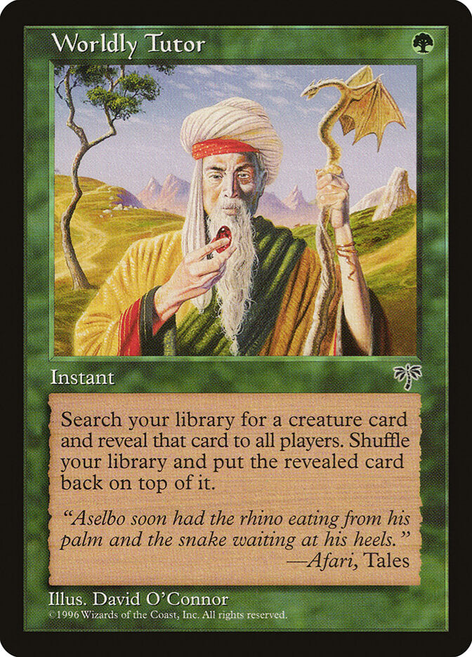 Worldly Tutor — Mirage #255