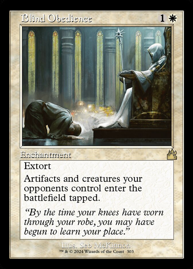Blind Obedience — Ravnica Remastered #303