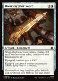 Dwarven Shortsword — The Hobbit #10 (Foil)