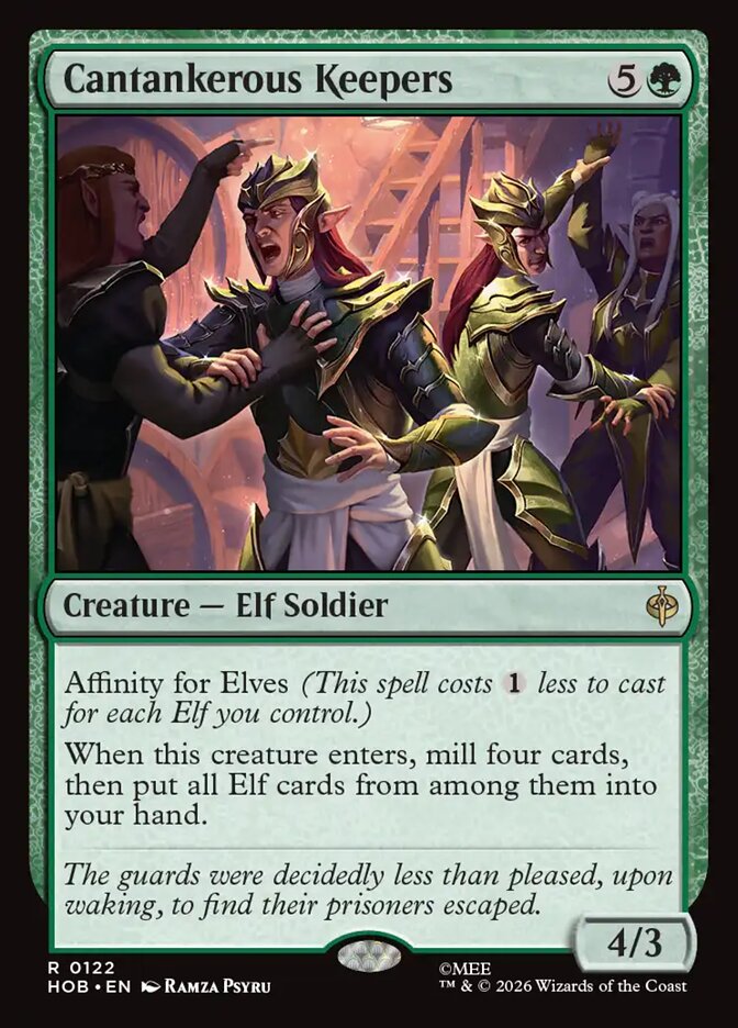 Cantankerous Keepers — The Hobbit #122 (Foil)