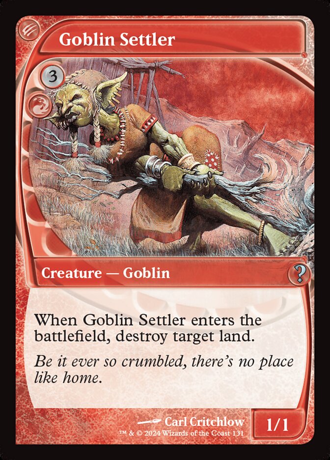 Goblin Settler — Mystery Booster 2 #131