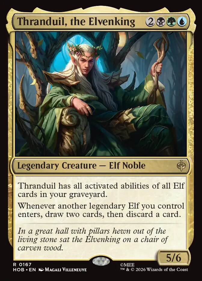 Thranduil, the Elvenking — The Hobbit #167 (Foil)
